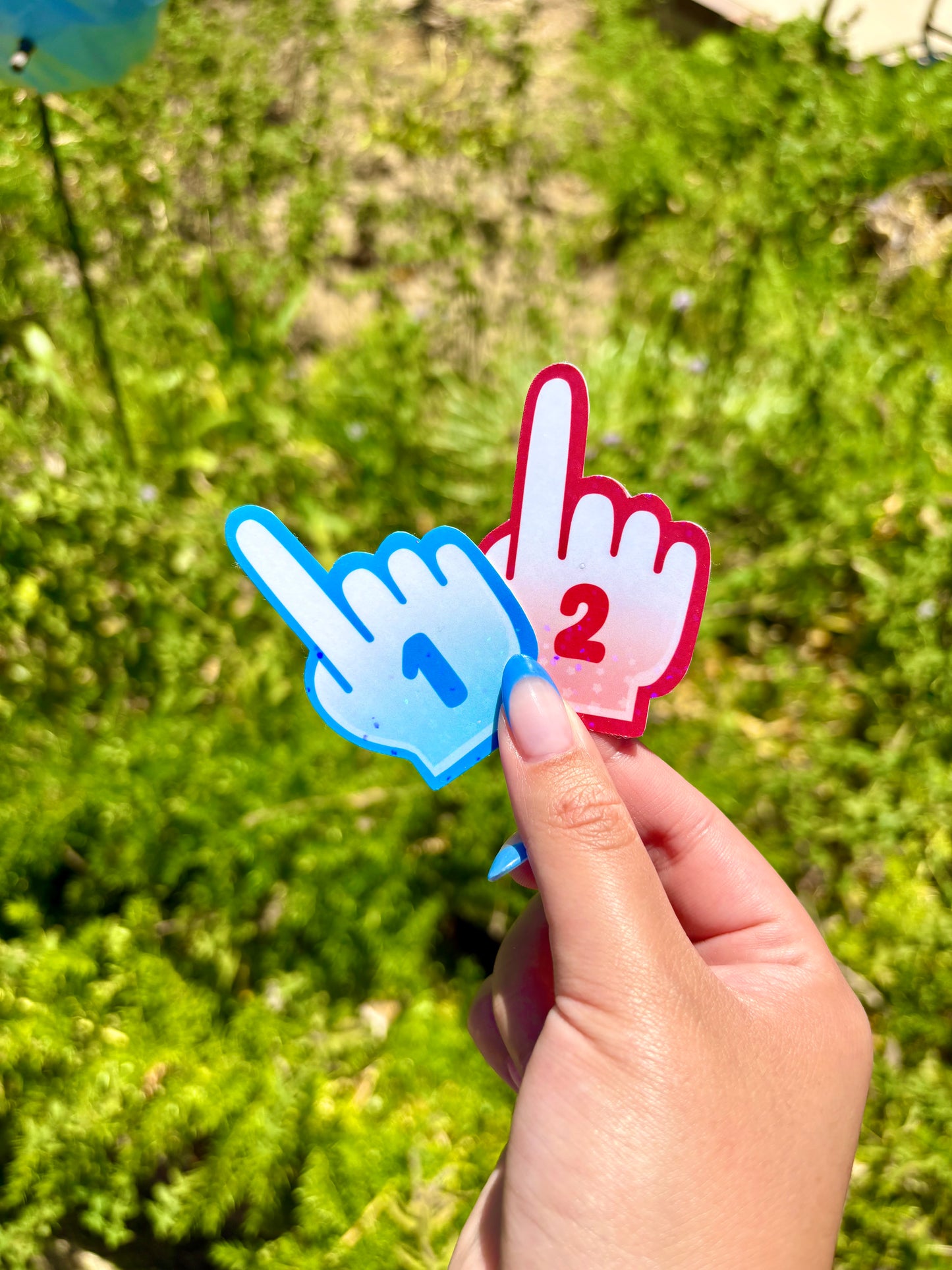 Wii Hand Stickers | 2 Pack Nintendo Stickers