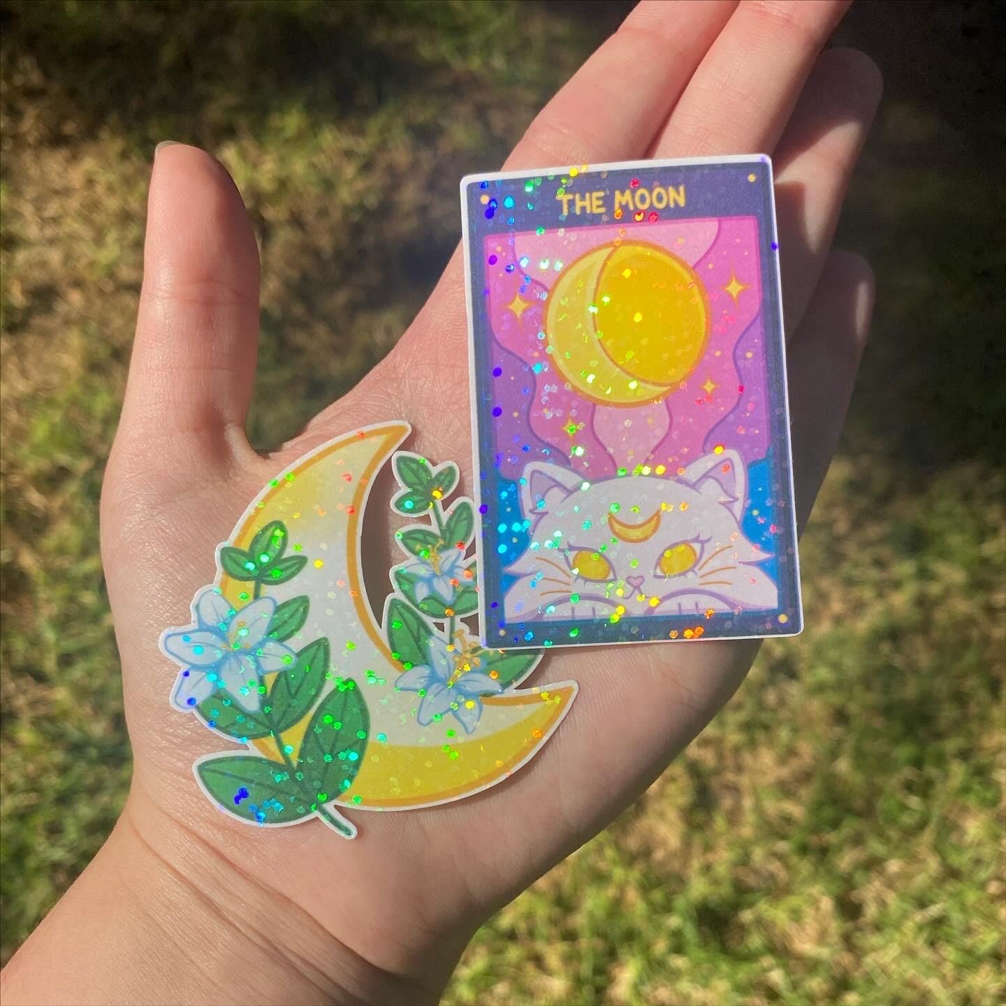 Witch Themed Sticker Pack | Waterproof and Holographic 12 pack of Stickers