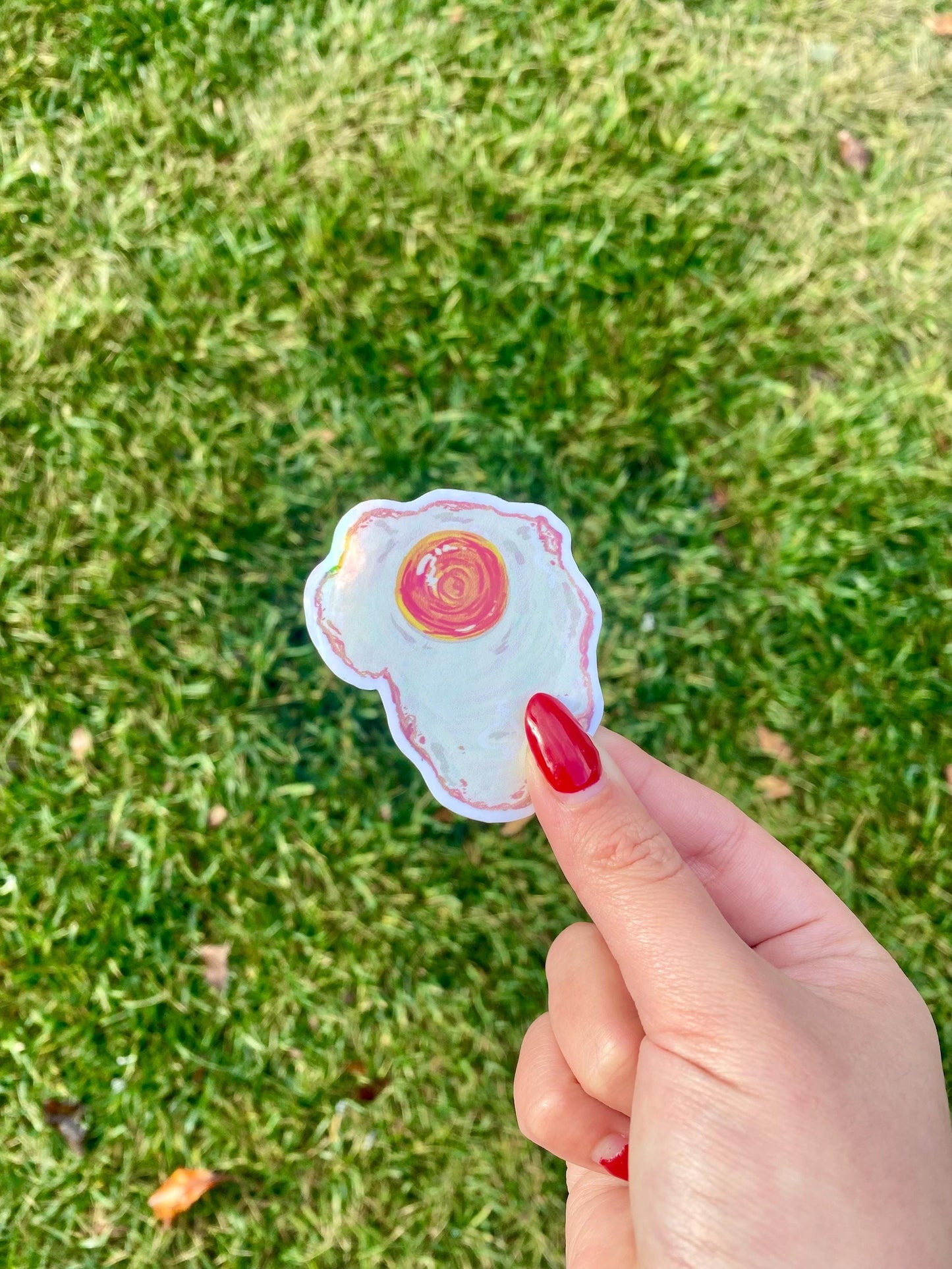 Egg Yolk Sticker
