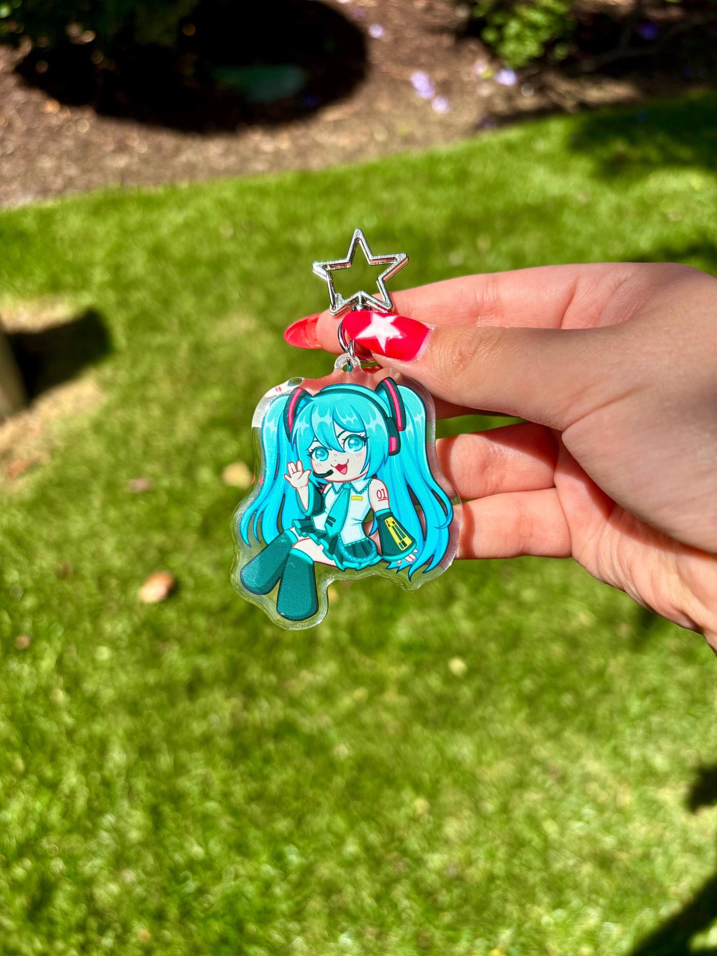 Hatsune Miku Vocaloid Keychain