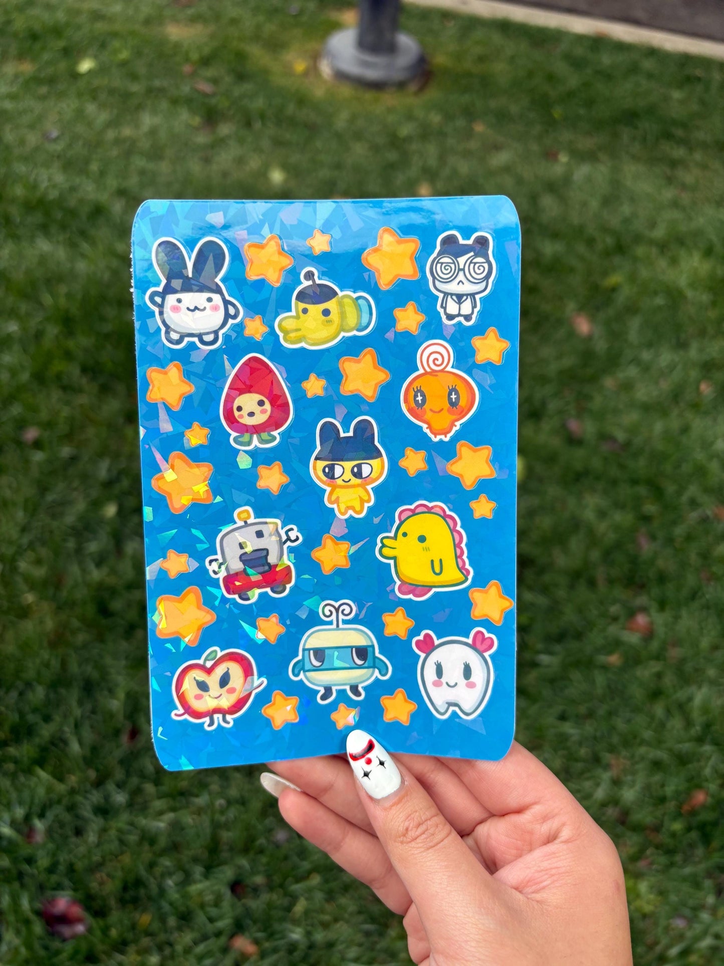 Tomagachi Sticker Sheet | 4x6 Stickers