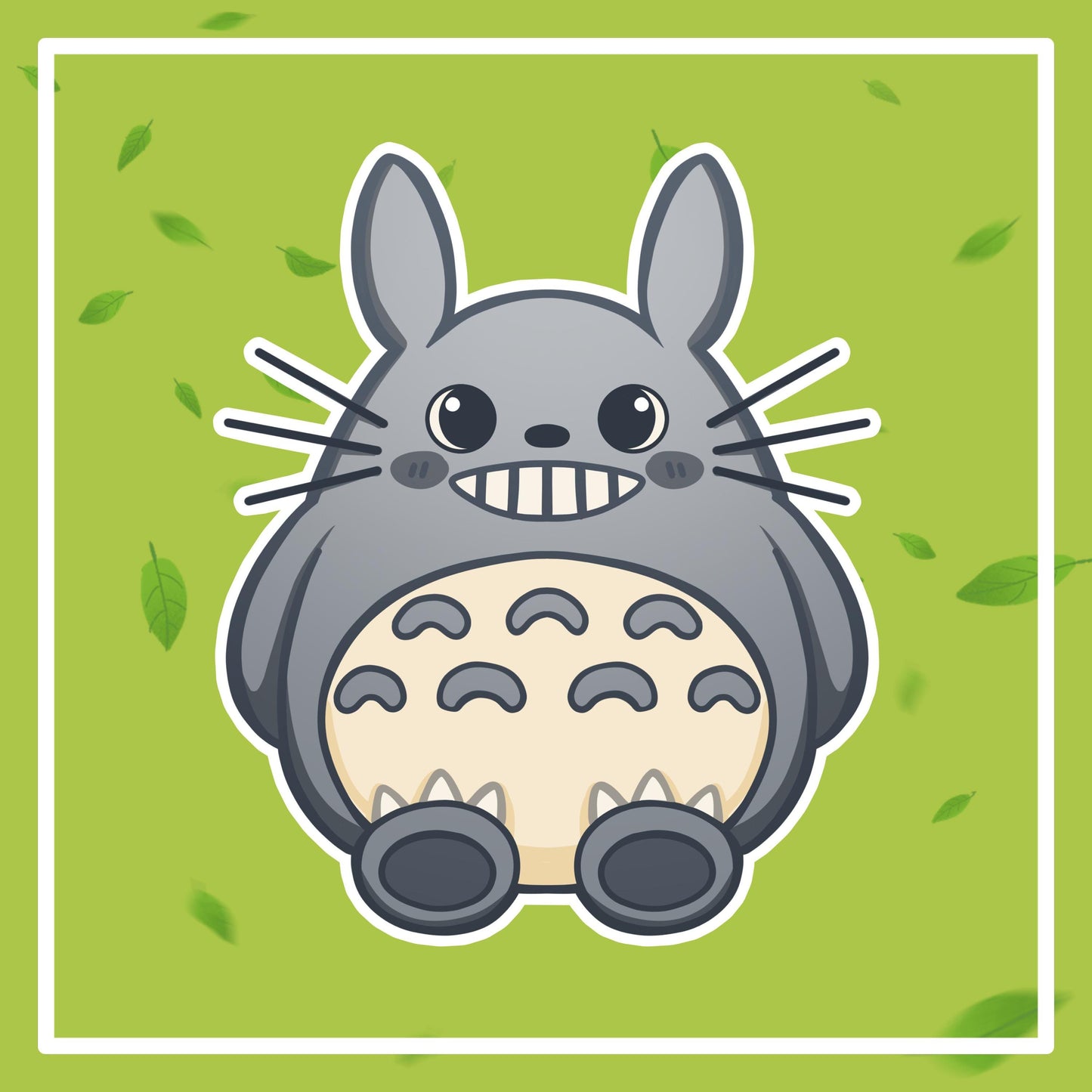 My Neighbor Totoro Sticker | Studio Ghibli Fanart