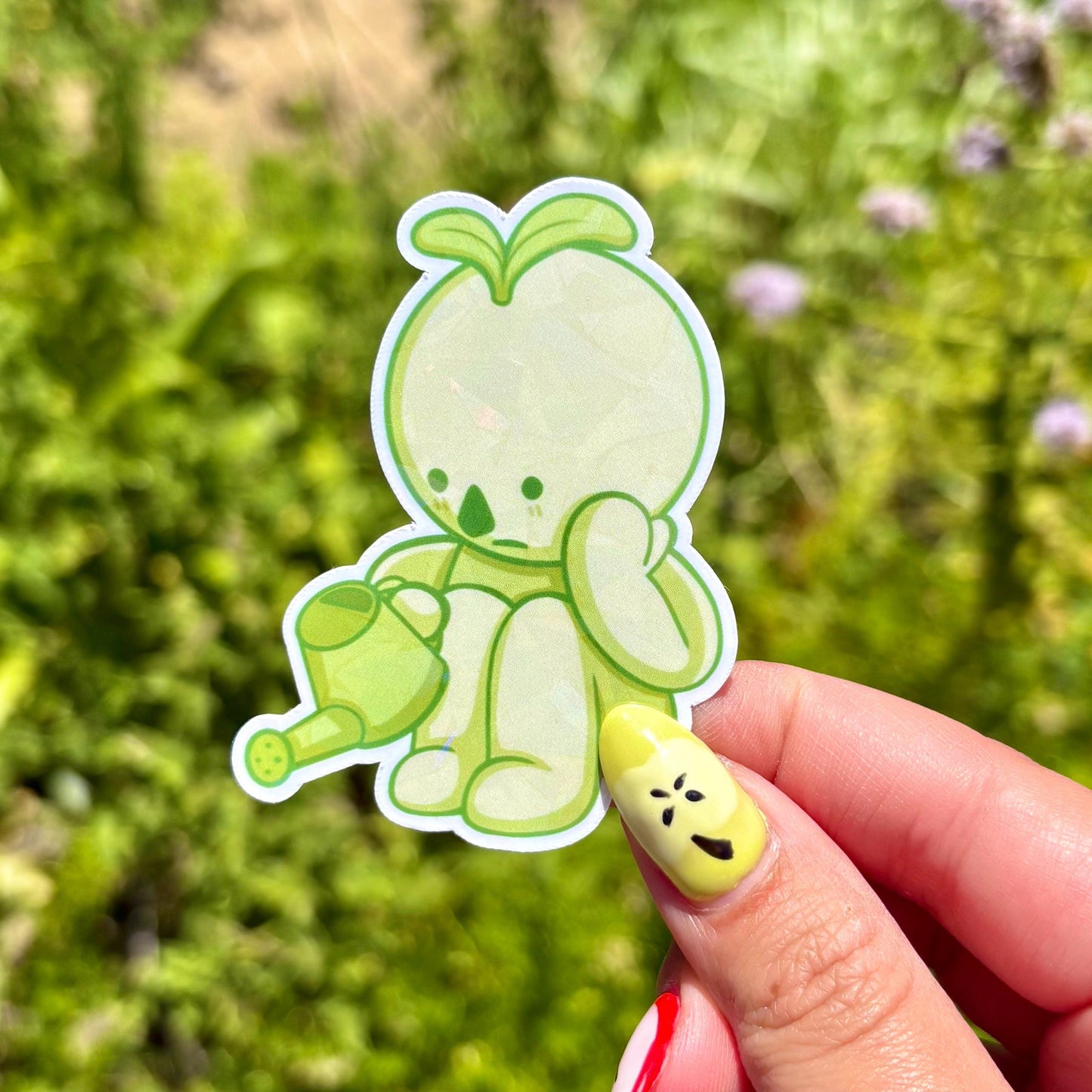 Smiski series 2 Sticker Pack | 10 Holographic Stickers