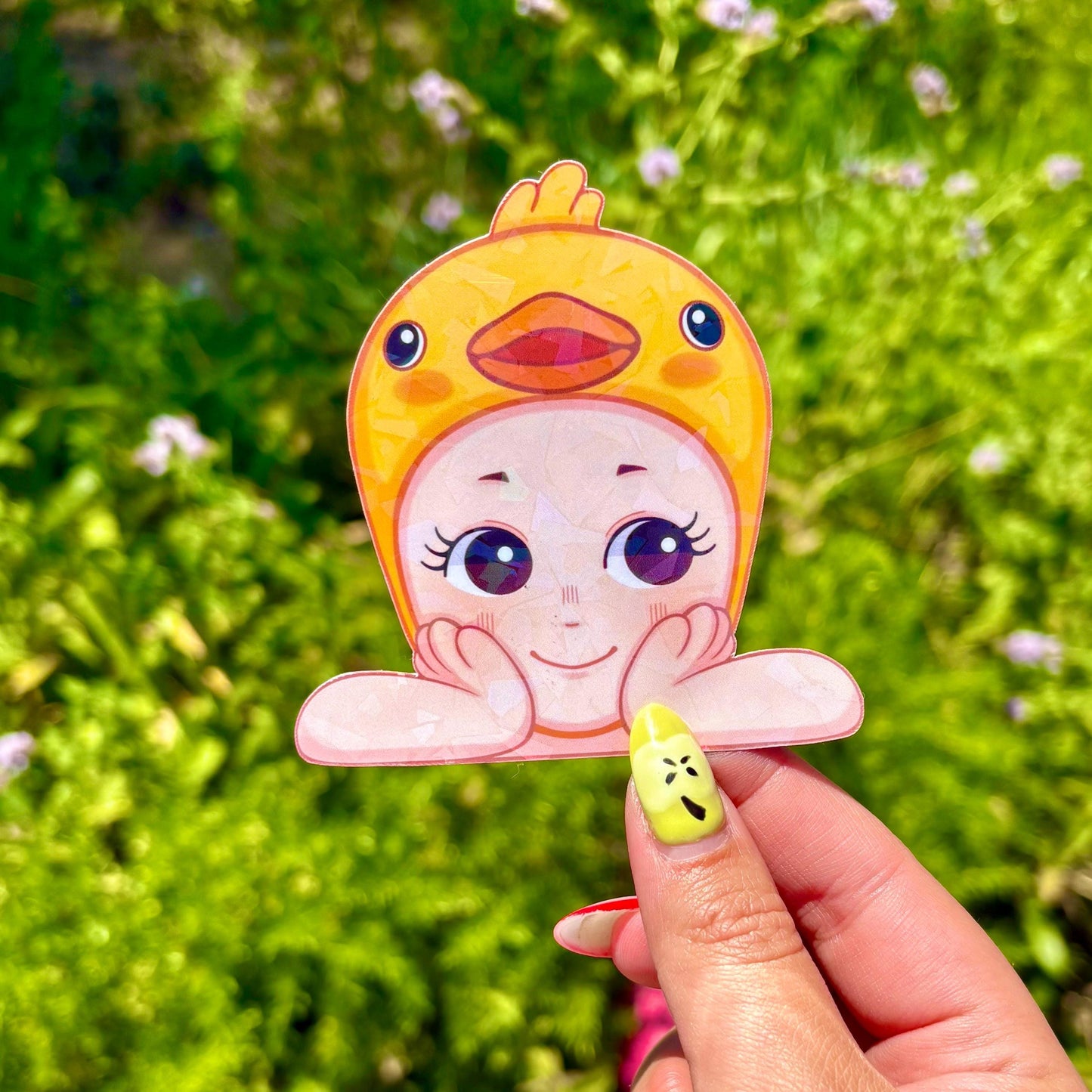 Sonny Angel Ducky Peeker Sticker
