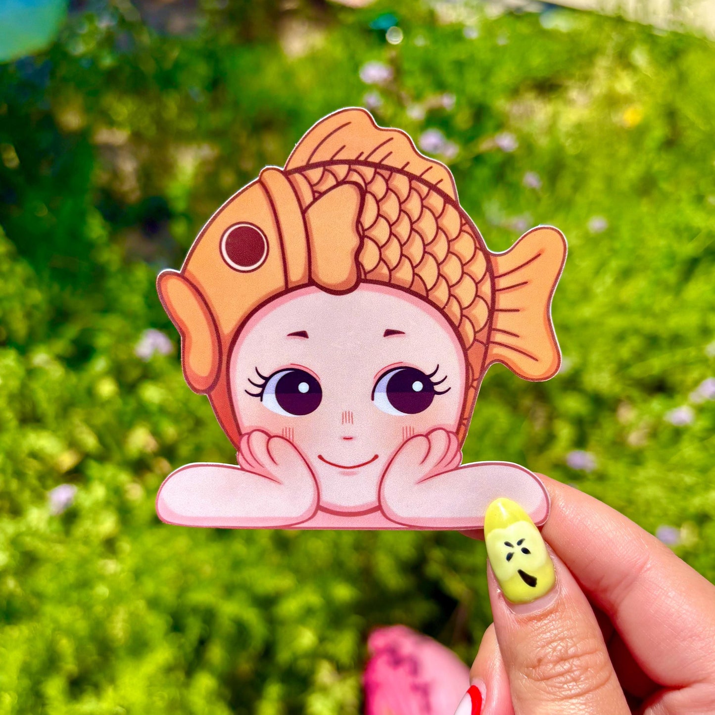 Sonny Angel Takoyaki Peeker Sticker