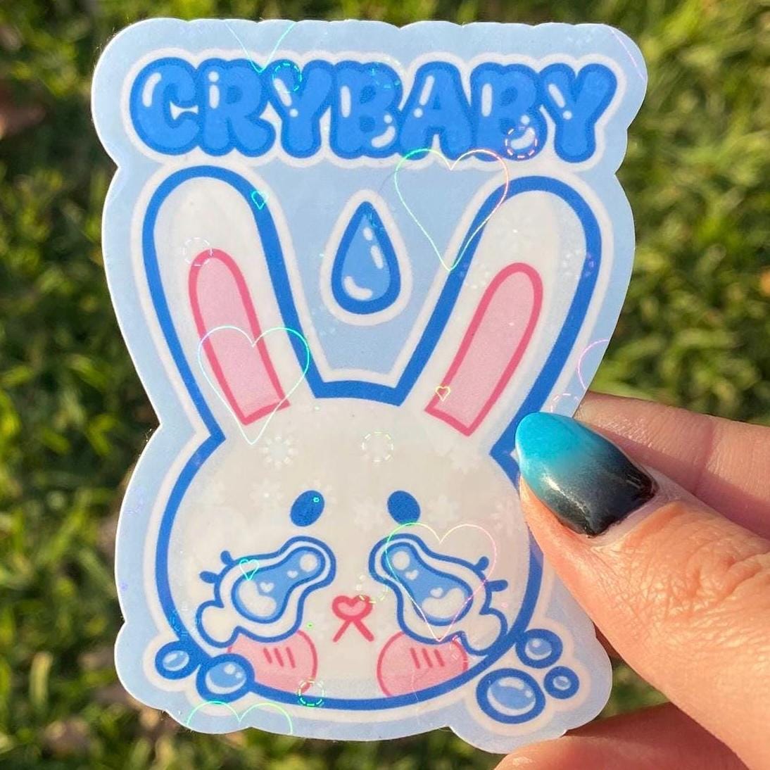 Bunny Cute Crybaby Sticker