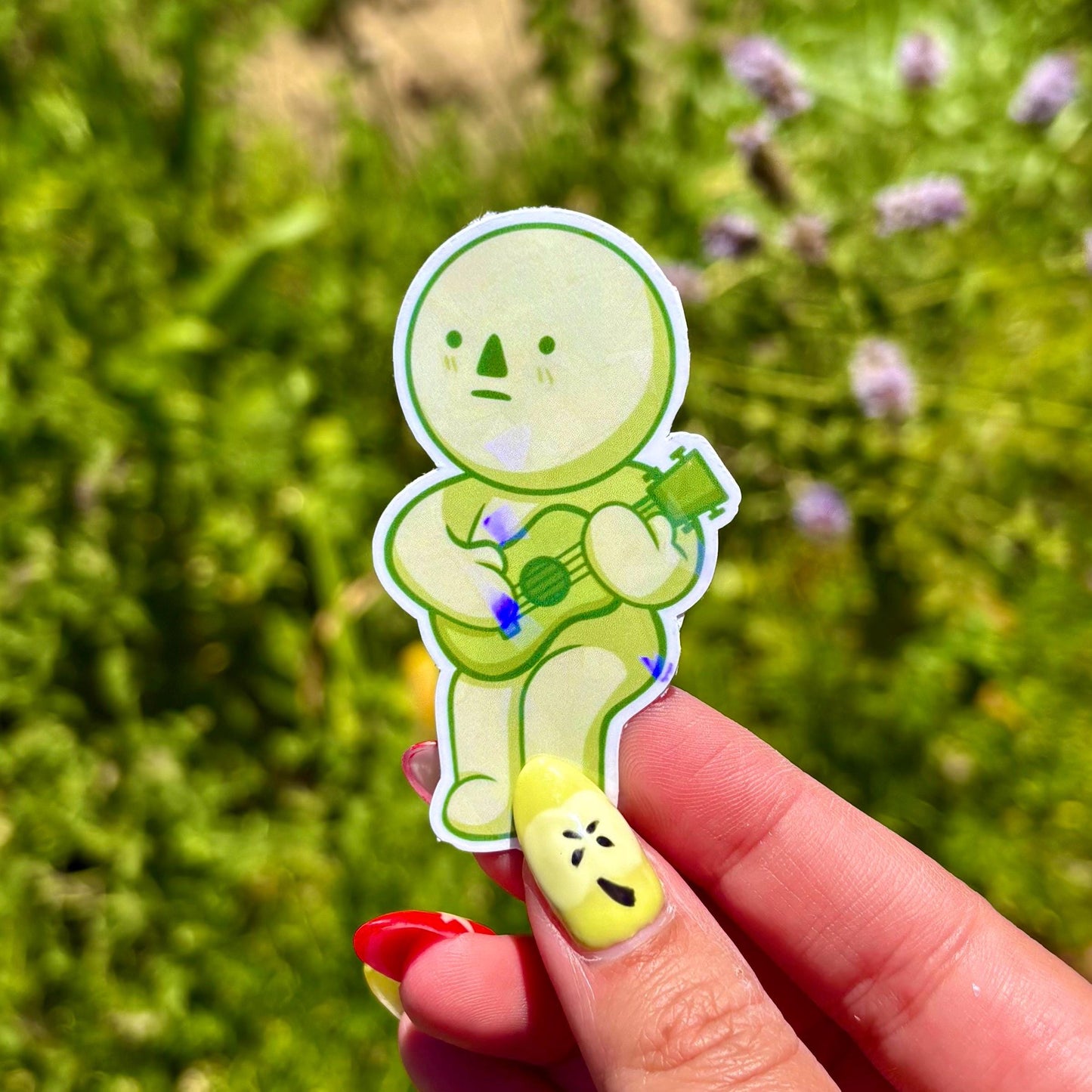 Smiski series 2 Sticker Pack | 10 Holographic Stickers