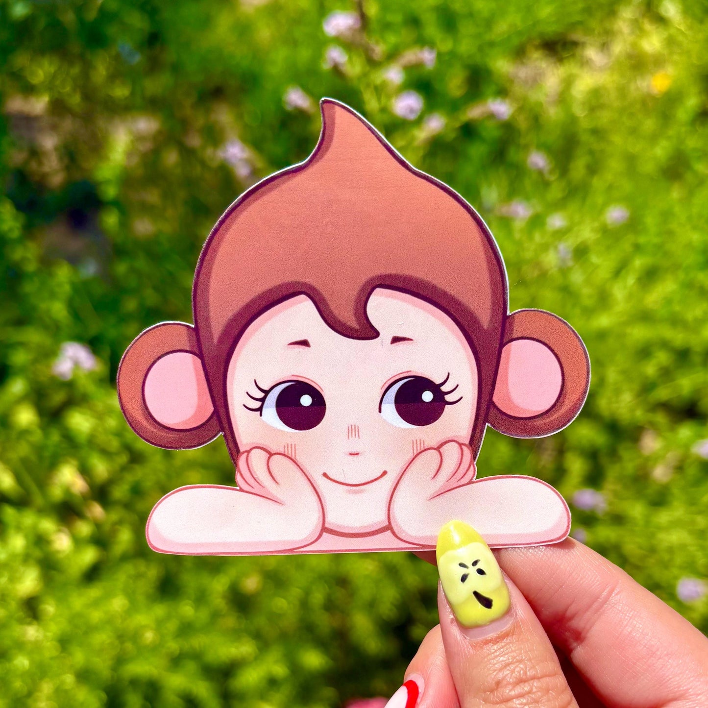 Sonny Angel Monkey Peeker Sticker