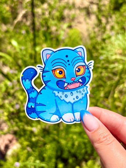 Derpy Tiger Sticker | KPOP DEMON HUNTERS Fanart