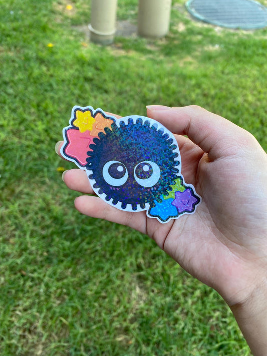 Studio Ghibli Soot Sprite Sticker | My Neighbor Totoro Fanart