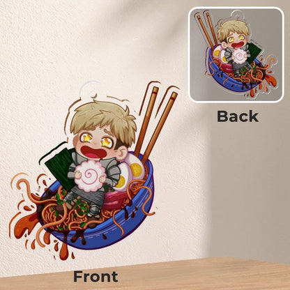 Dungeon Meshi Laios Keychain | Ramen Acrylic Charm