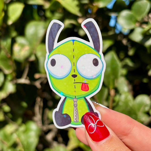 Invader Zim Gir Sticker
