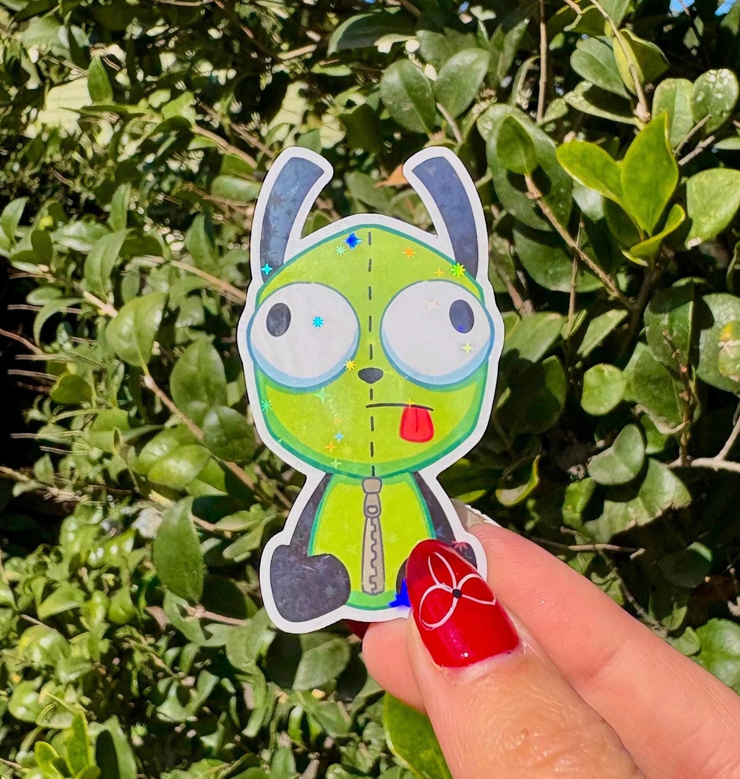 Invader Zim Gir Sticker