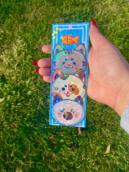 Cat Stack Bookmark