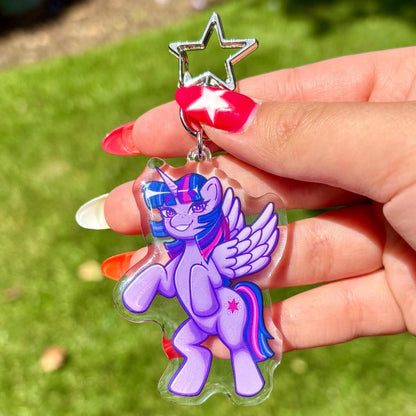 Twilight Sparkle My Little Pony Keychain