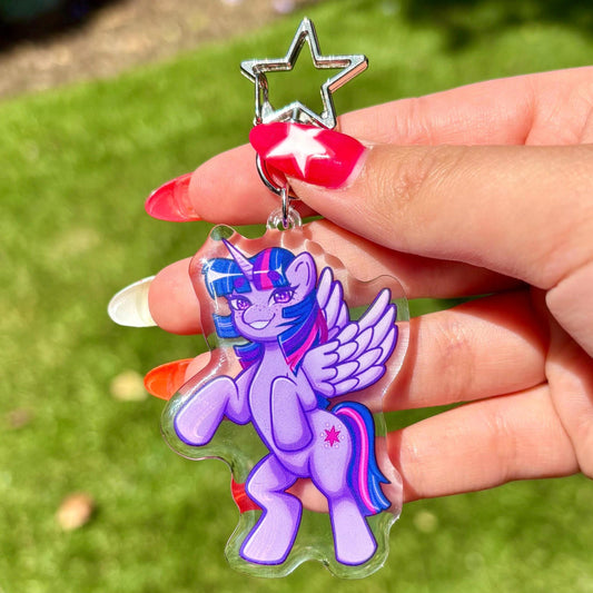 Twilight Sparkle My Little Pony Keychain