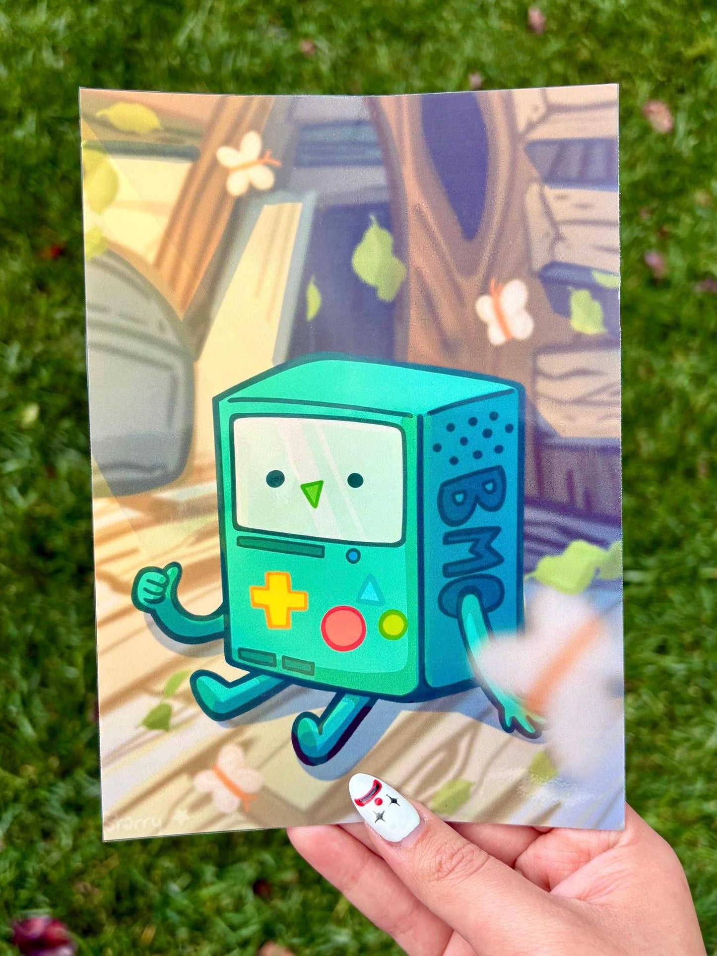 BMO Adventure Time Treehouse Print | 5x7