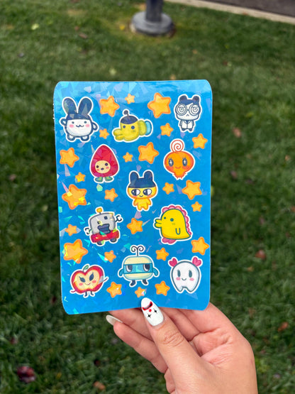 Tomagachi Sticker Sheet | 4x6 Stickers