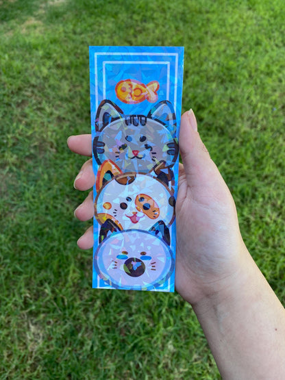 Cat Stack Bookmark