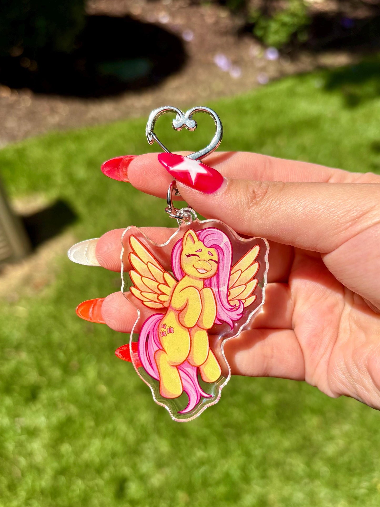 Fluttershy Keychain | My Little Pony Fanart