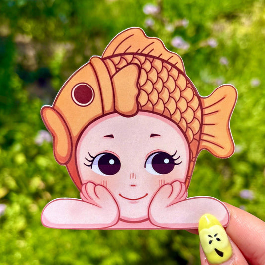 Sonny Angel Takoyaki Peeker Sticker
