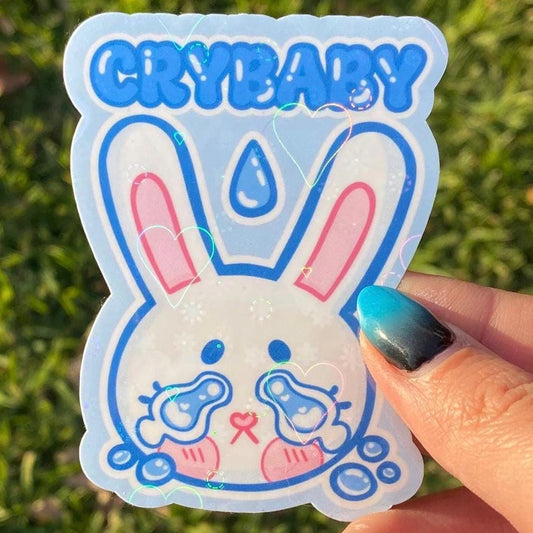 Bunny Cute Crybaby Sticker
