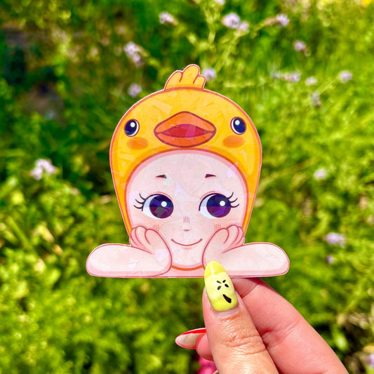 Sonny Angel Ducky Peeker Sticker