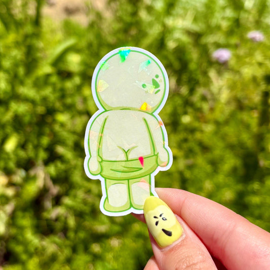 Smiski Butt Sticker