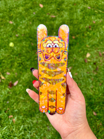 Fat Orange Cat Bookmark