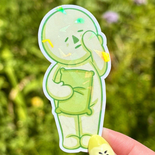 Sleepy Smiski Sticker