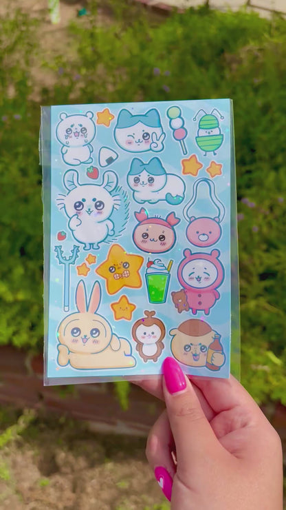 Chiikawa 4x6 Sticker Sheet