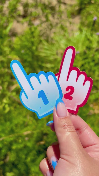Wii Hand Stickers | 2 Pack Nintendo Stickers